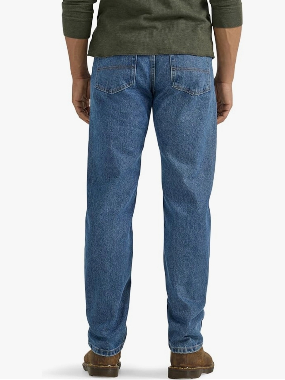WRANGLER Authentics - Classic 5-Pocket, Regular-Fit Jeans - Picture 2 of 5